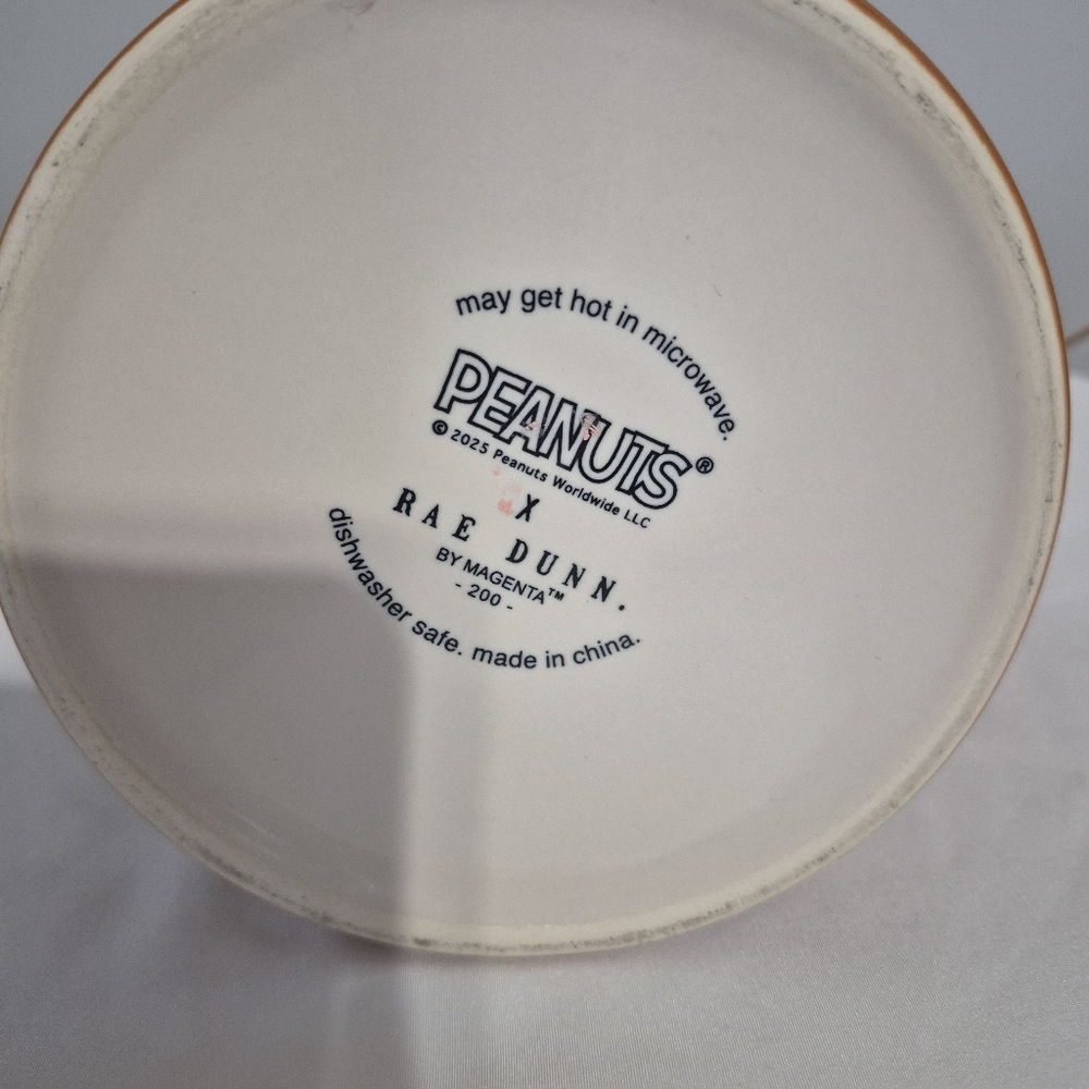 Peanuts X Rae Dunn Team Work Large Mug - Picture 5 of 5